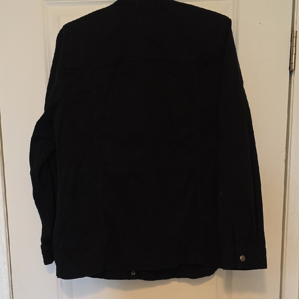 GAP Women's Black Military Jacket - Picture 3 of 4